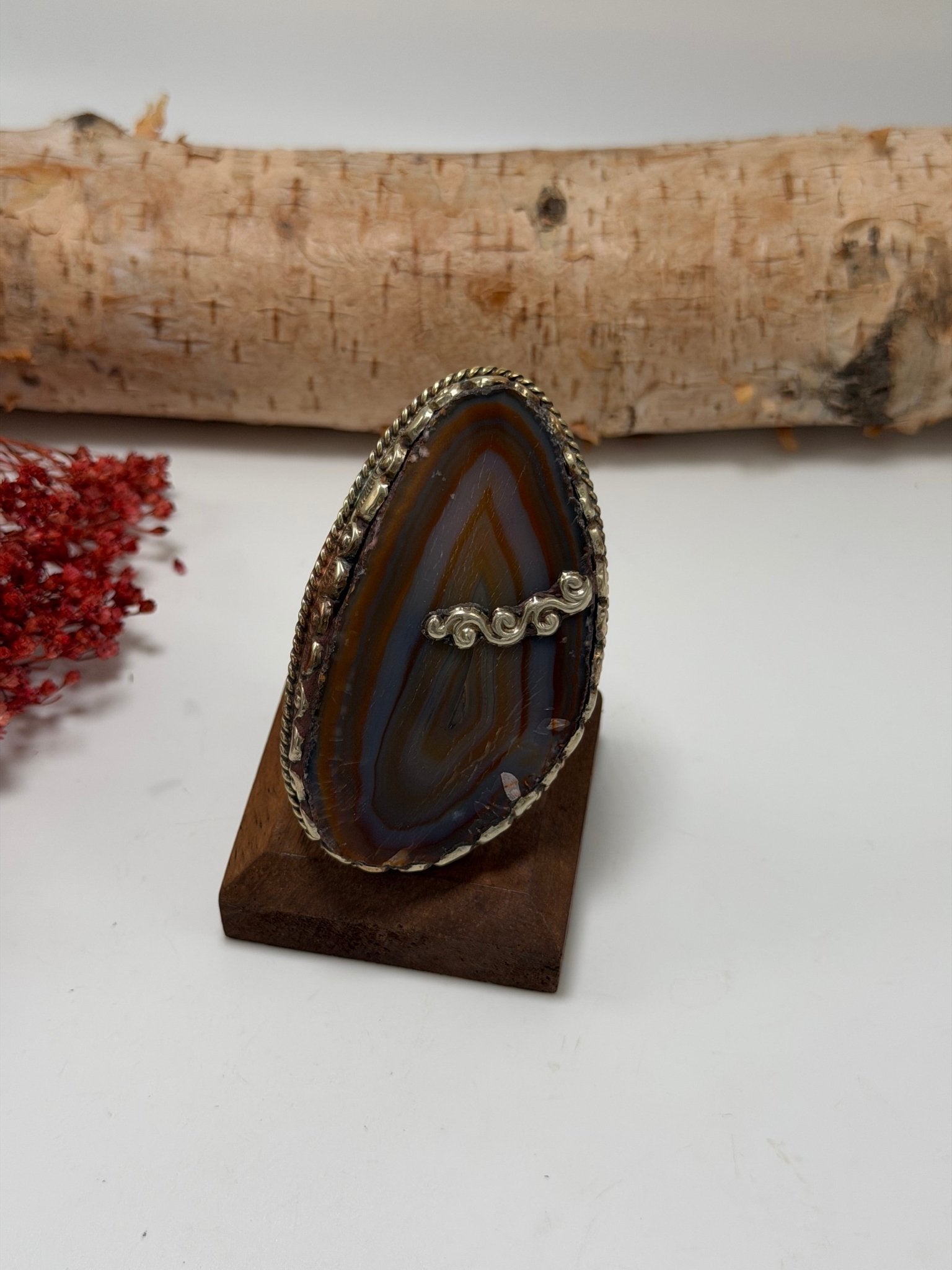 Geode Slab Ring 3 - ivyandlavyboutique ivyandlavyboutique