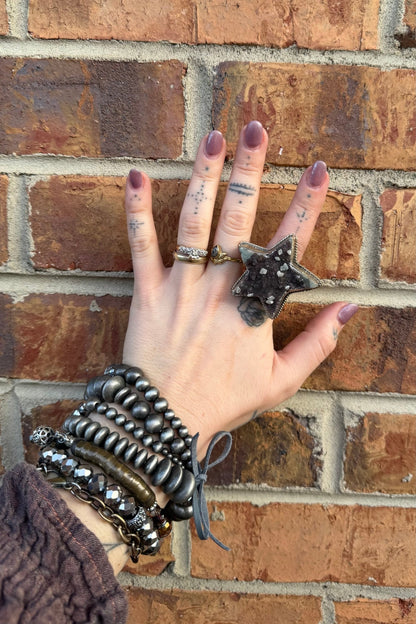 Geode Star Purple Ring 1 - ivyandlavyboutique ivyandlavyboutique