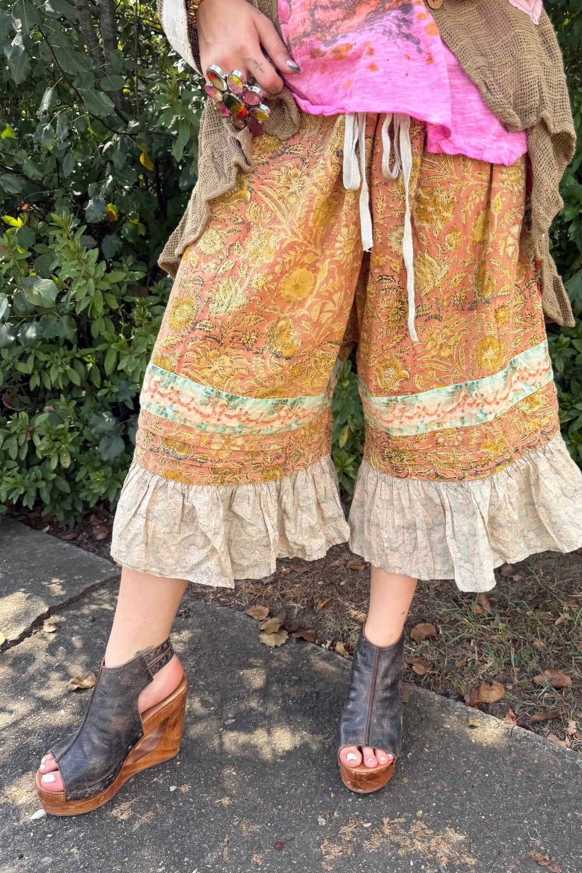 Gilded Dust Bloomers - Golden - ivyandlavyboutique Jaded Gypsy