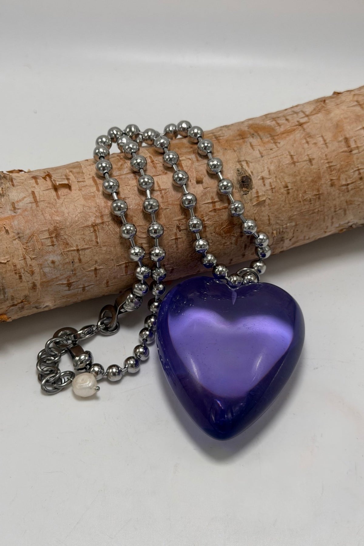 Glass Heart Goner Necklace - Boho Wanderlust Boutique Boho Wanderlust Boutique