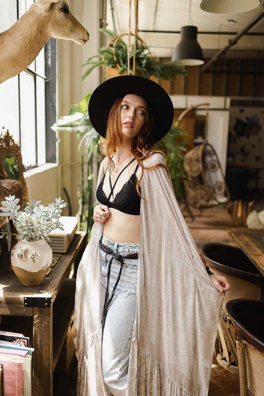 Go With The Flow Kimono - ivyandlavyboutique Leto Accessories