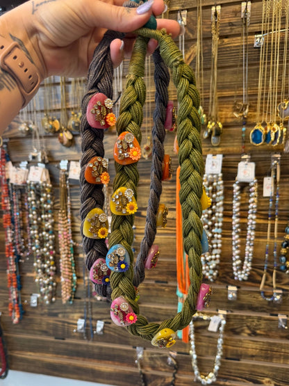 Goddess Braided Necklace - ivyandlavyboutique ivyandlavyboutique