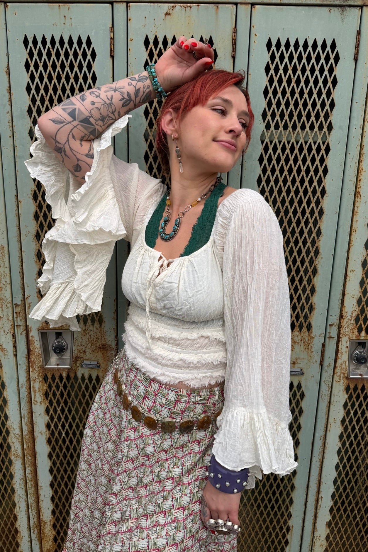Goddess Top w/ Bell Sleeve - ivyandlavyboutique ivyandlavyboutique