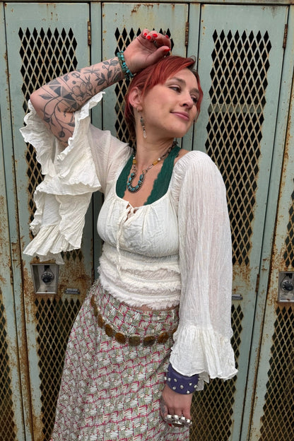 Goddess Top w/ Bell Sleeve - ivyandlavyboutique ivyandlavyboutique