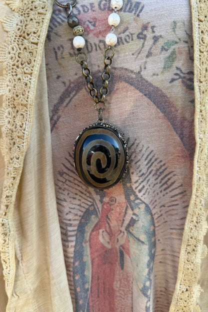 Going In Spirals Necklace - ivyandlavyboutique ivyandlavyboutique