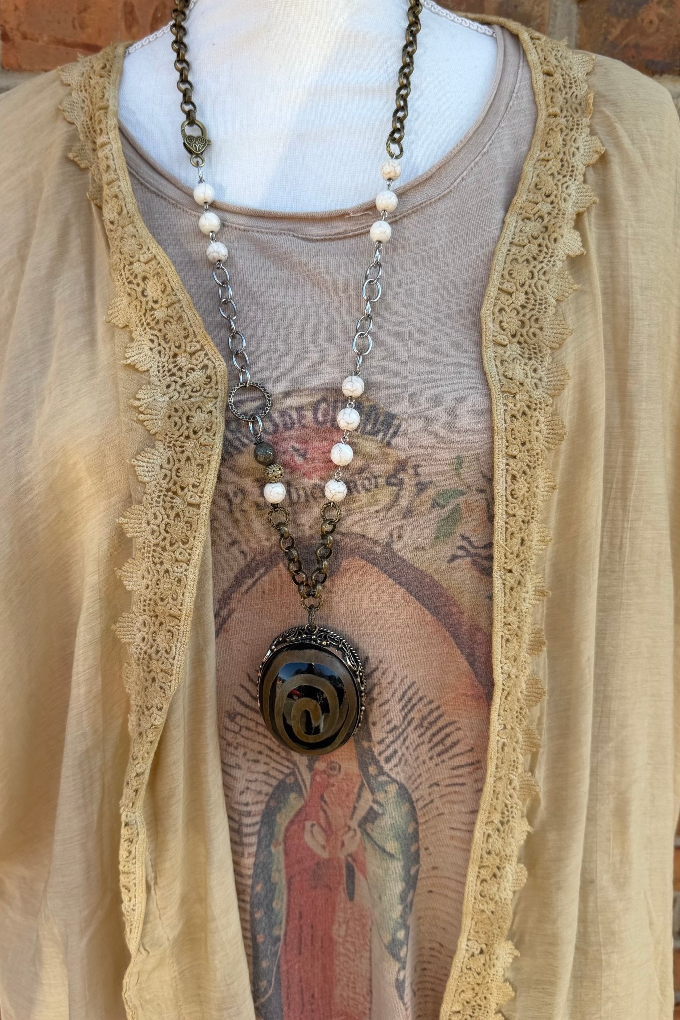 Going In Spirals Necklace - ivyandlavyboutique ivyandlavyboutique