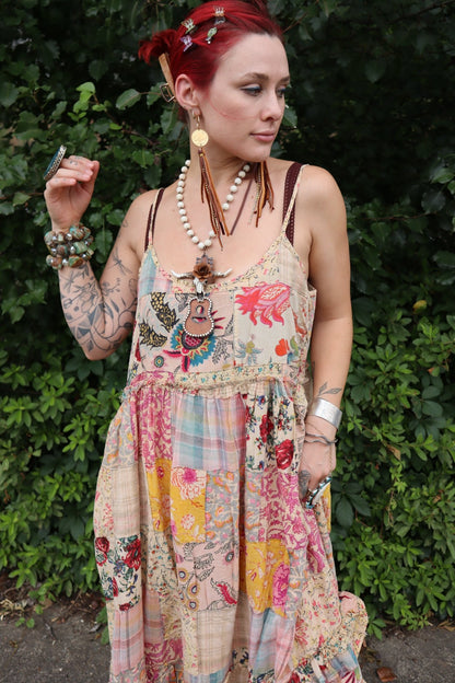 Golden Bloom Dress - ivyandlavyboutique Jaded Gypsy