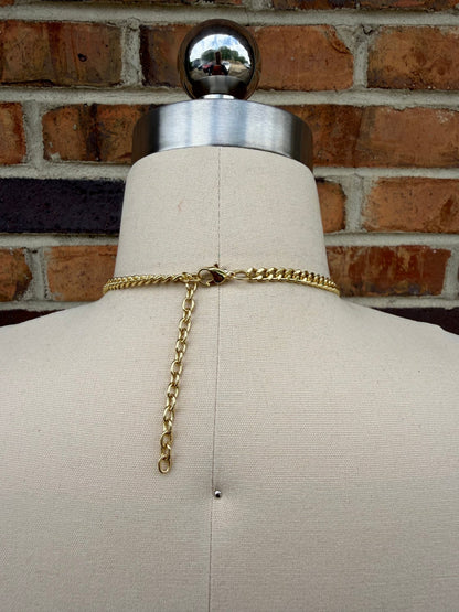 Golden Circles Layered Necklace - ivyandlavyboutique ivyandlavyboutique