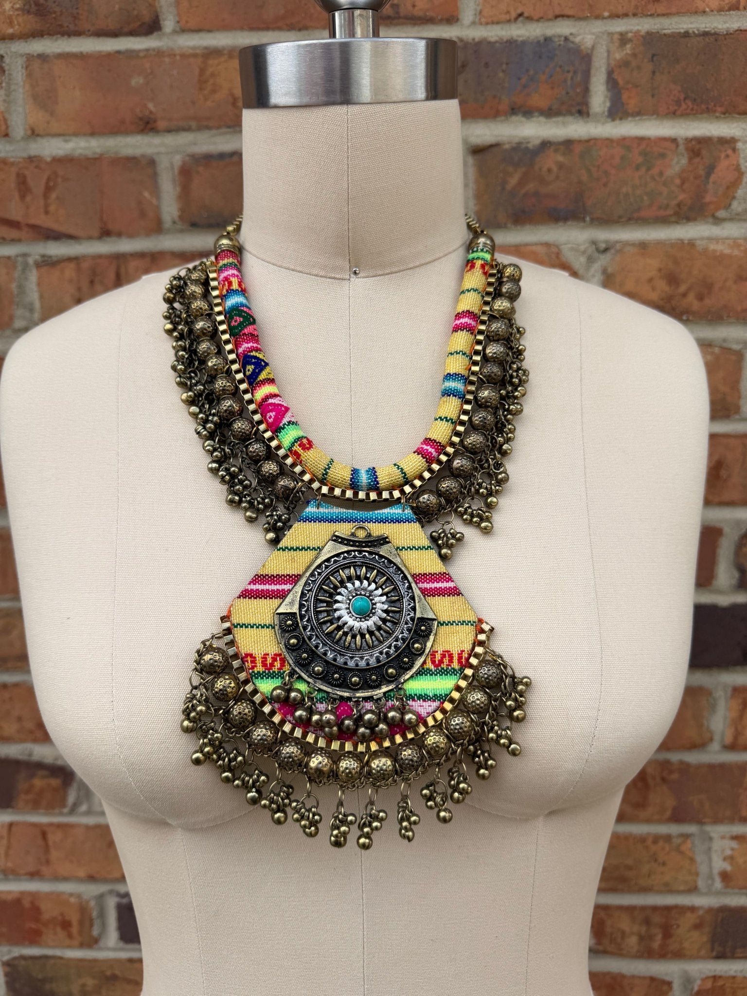 Golden Goddess Necklace - Bronze - ivyandlavyboutique ivyandlavyboutique