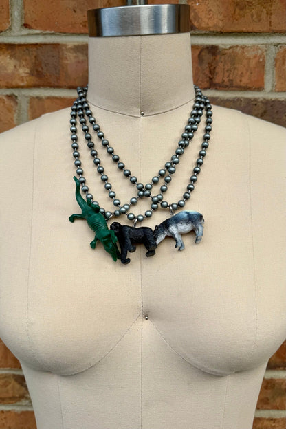 Gorilla Inner Child Animal Necklace - ivyandlavyboutique ivyandlavyboutique