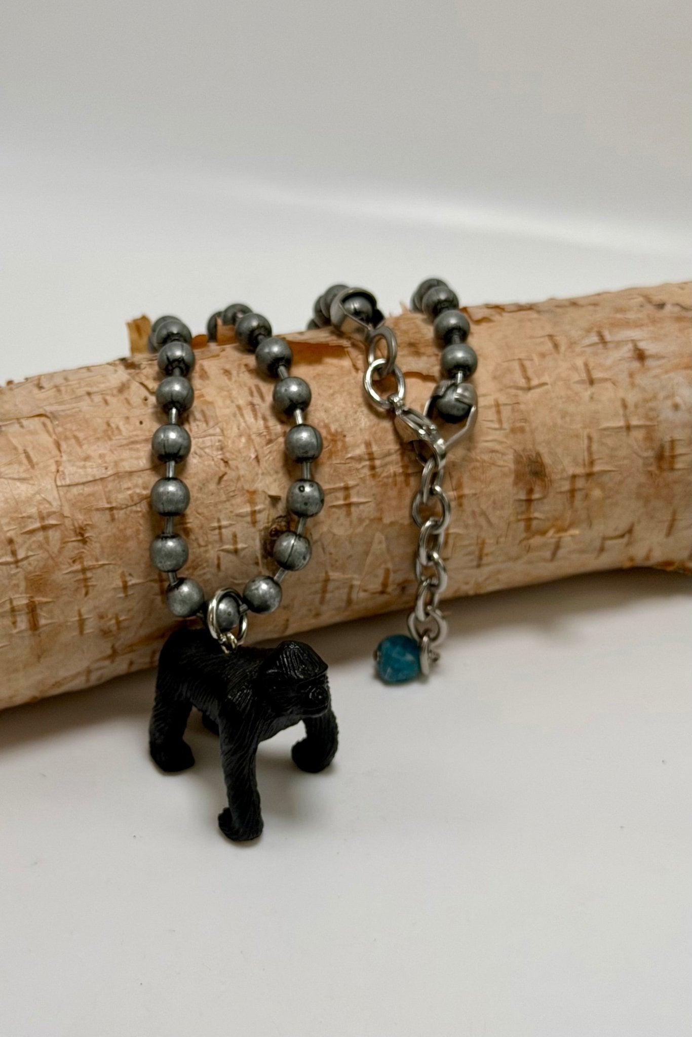 Gorilla Inner Child Animal Necklace - ivyandlavyboutique ivyandlavyboutique