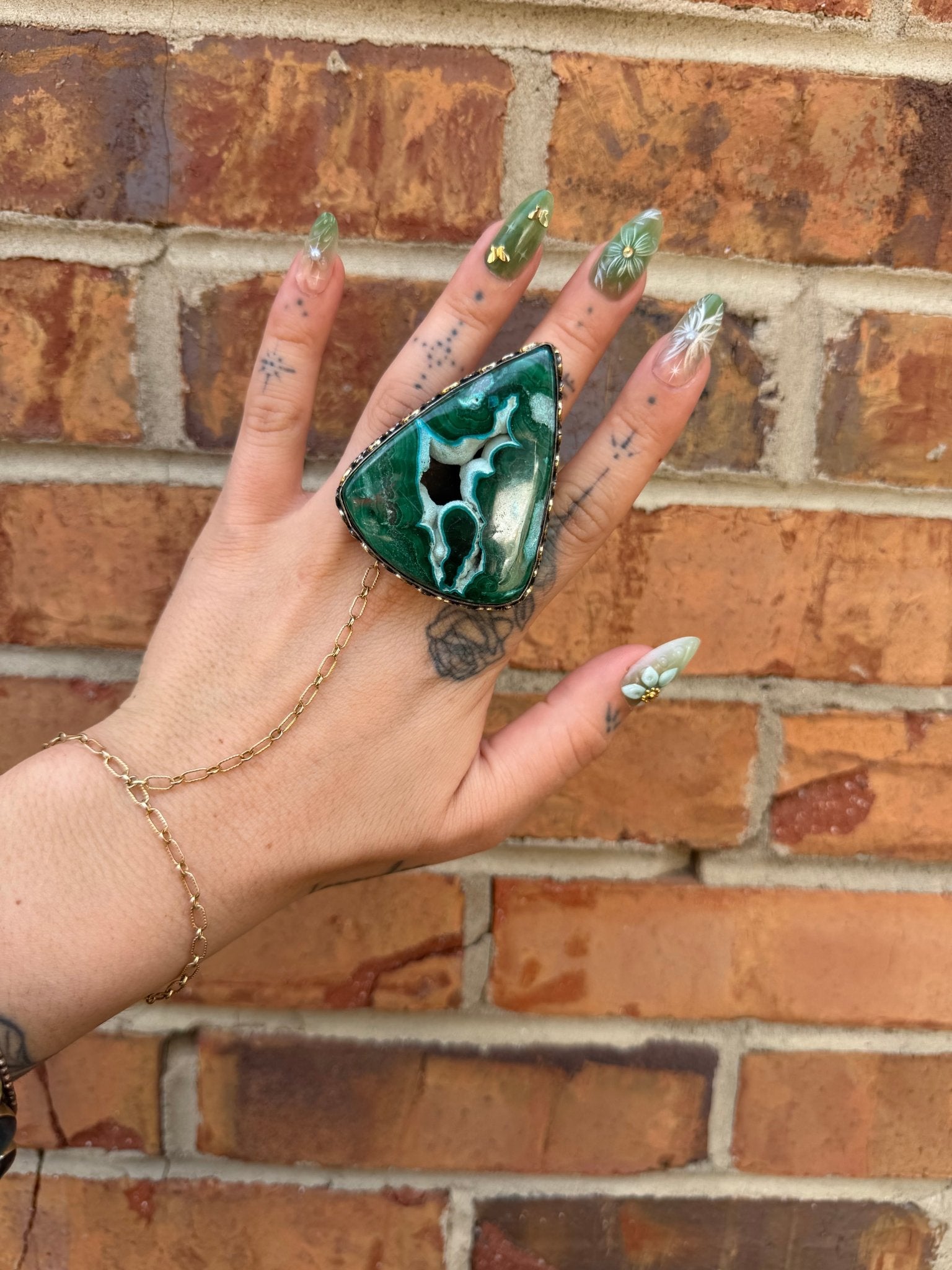 Green Envy Cutout Ring - ivyandlavyboutique ivyandlavyboutique