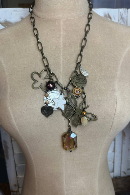 Gypsy Junk Original Necklace in Dutton Combo - ivyandlavyboutique Scooples Jewelry