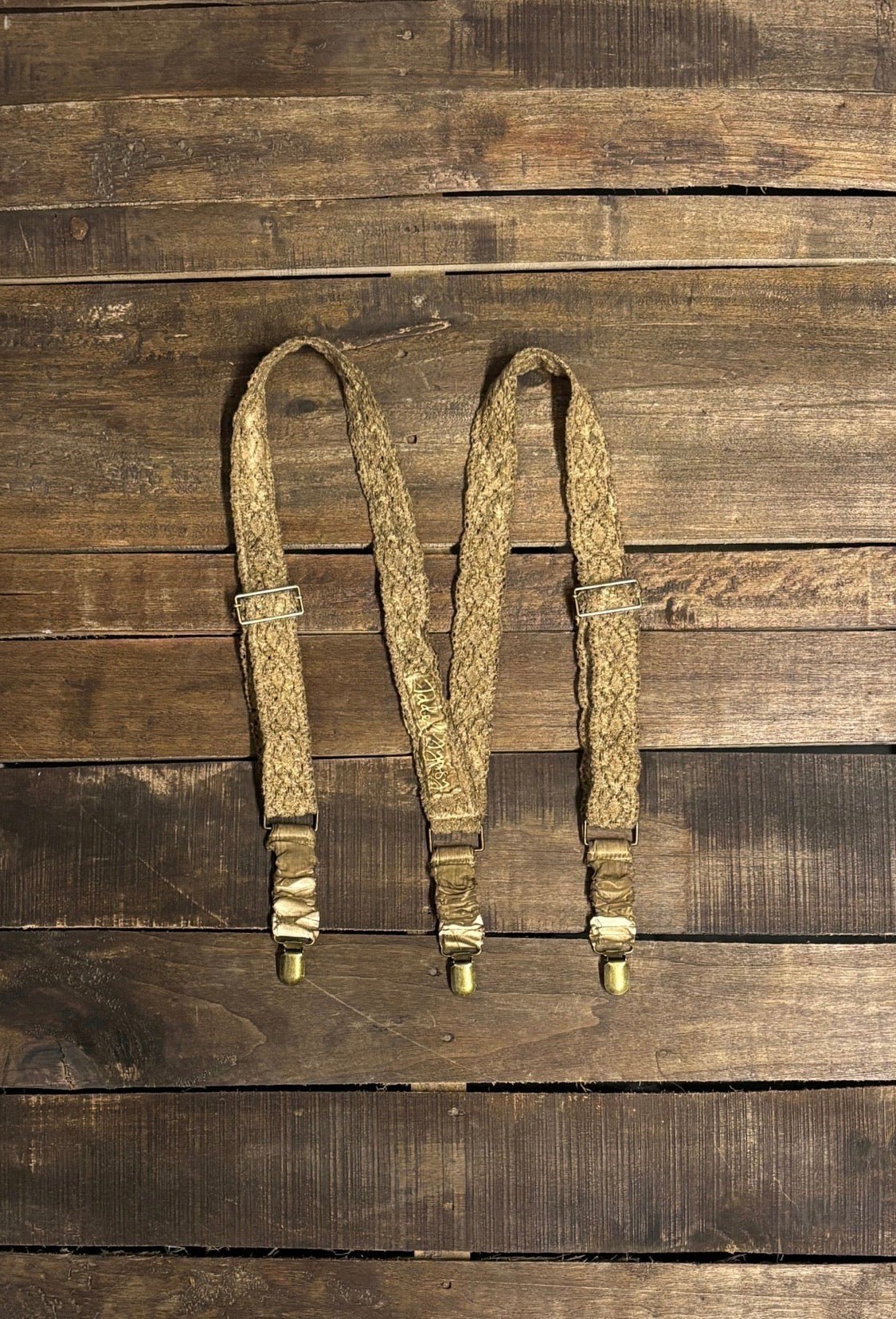 Gypsy Suspenders in Olive Lace - ivyandlavyboutique Jaded Gypsy