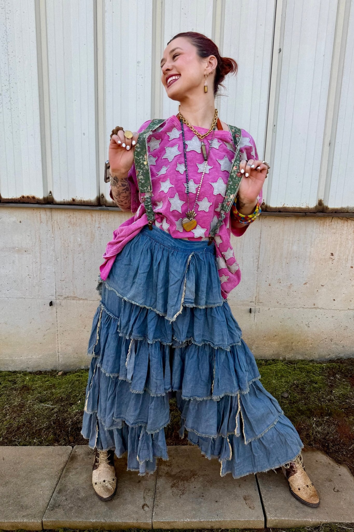 Gypsy Suspenders - ivyandlavyboutique Jaded Gypsy