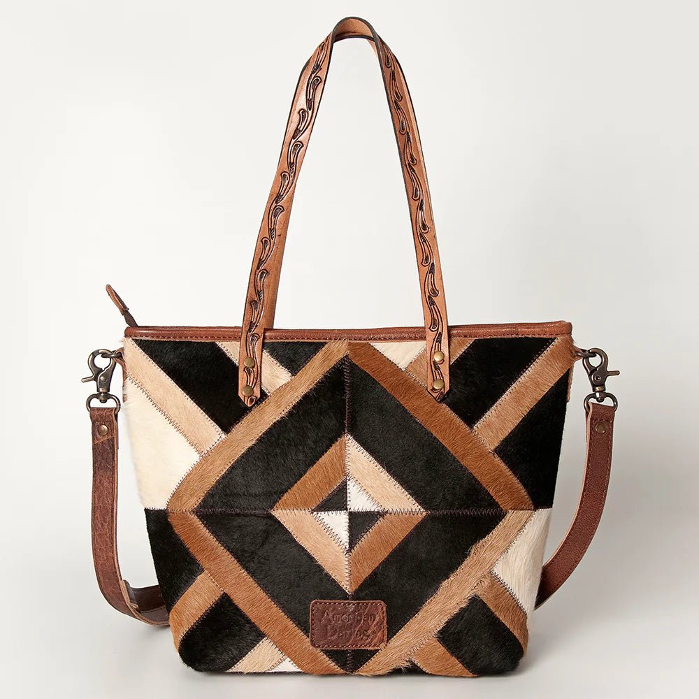 Hair-on Cowhide Western Bag - ivyandlavyboutique american darling
