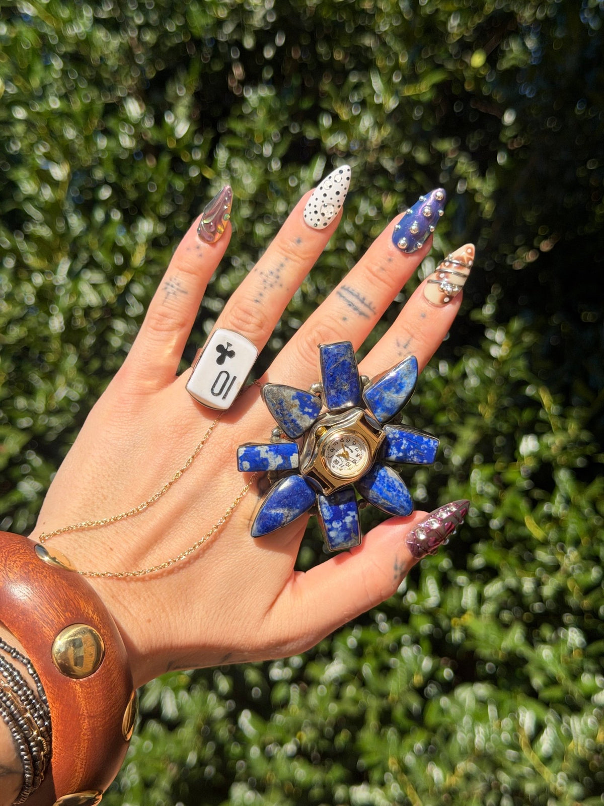 Half Past Lapis Ring - Boho Wanderlust Boutique ivyandlavyboutique