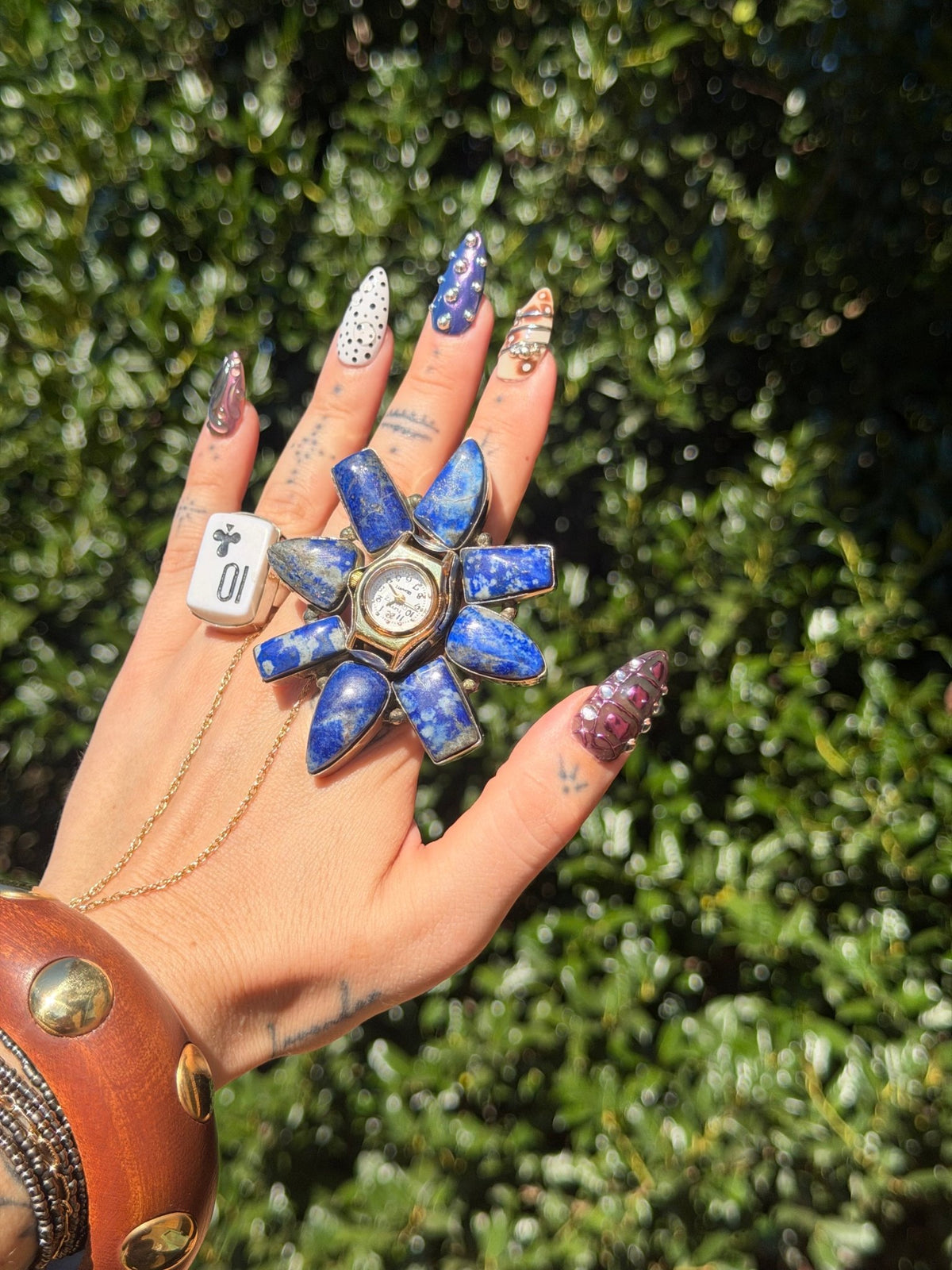 Half Past Lapis Ring - Boho Wanderlust Boutique ivyandlavyboutique