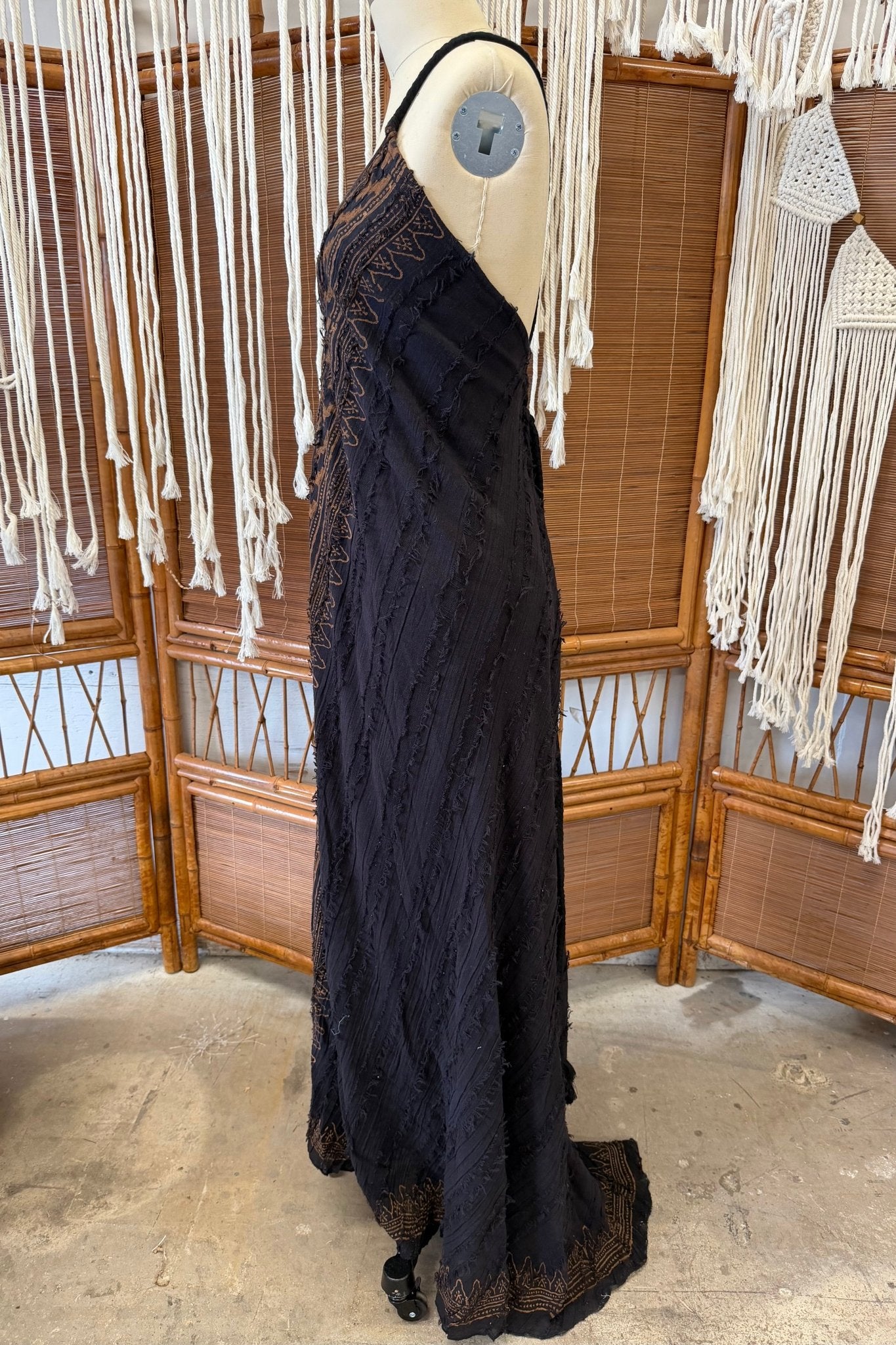 Halter Dress W/ Braided Straps - ivyandlavyboutique Karma Highway