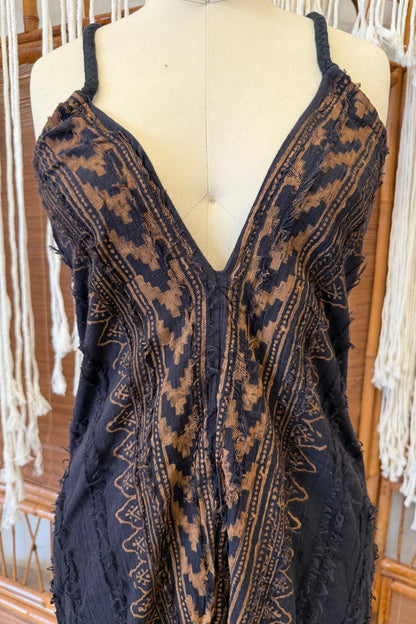 Halter Dress W/ Braided Straps - ivyandlavyboutique Karma Highway