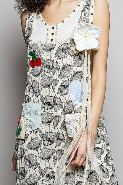 Handmade Trim Detail Crochet Flower Belt - ivyandlavyboutique Pol Clothing