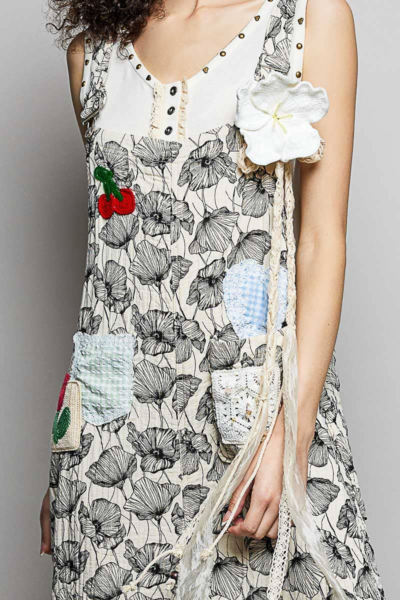 Handmade Trim Detail Crochet Flower Belt - ivyandlavyboutique Pol Clothing