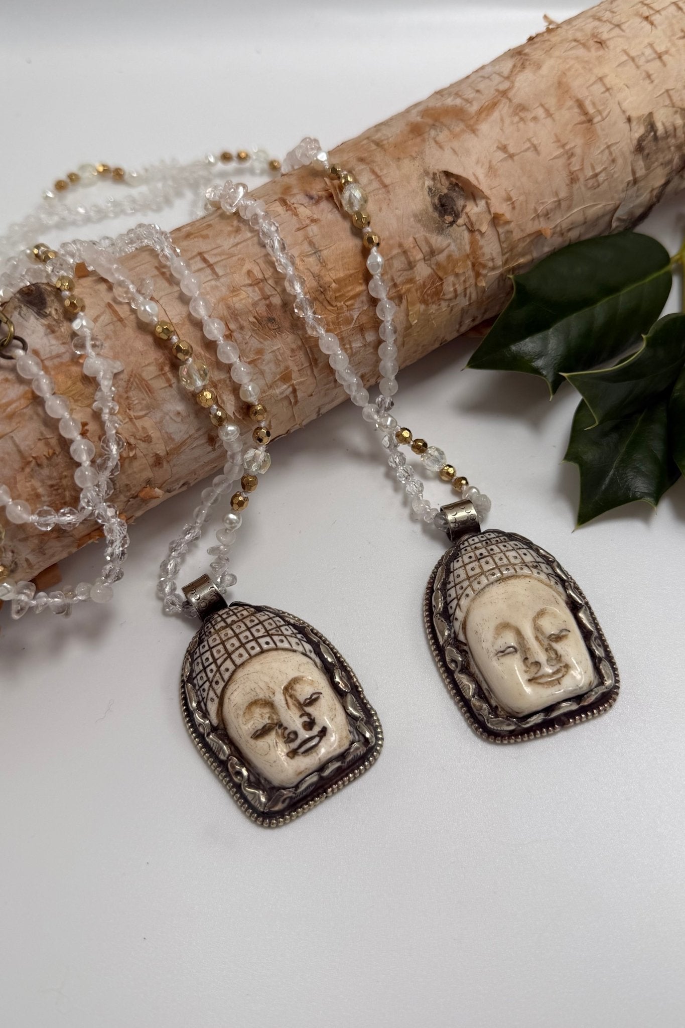 Happy Buddha Long Necklace - ivyandlavyboutique ivyandlavyboutique