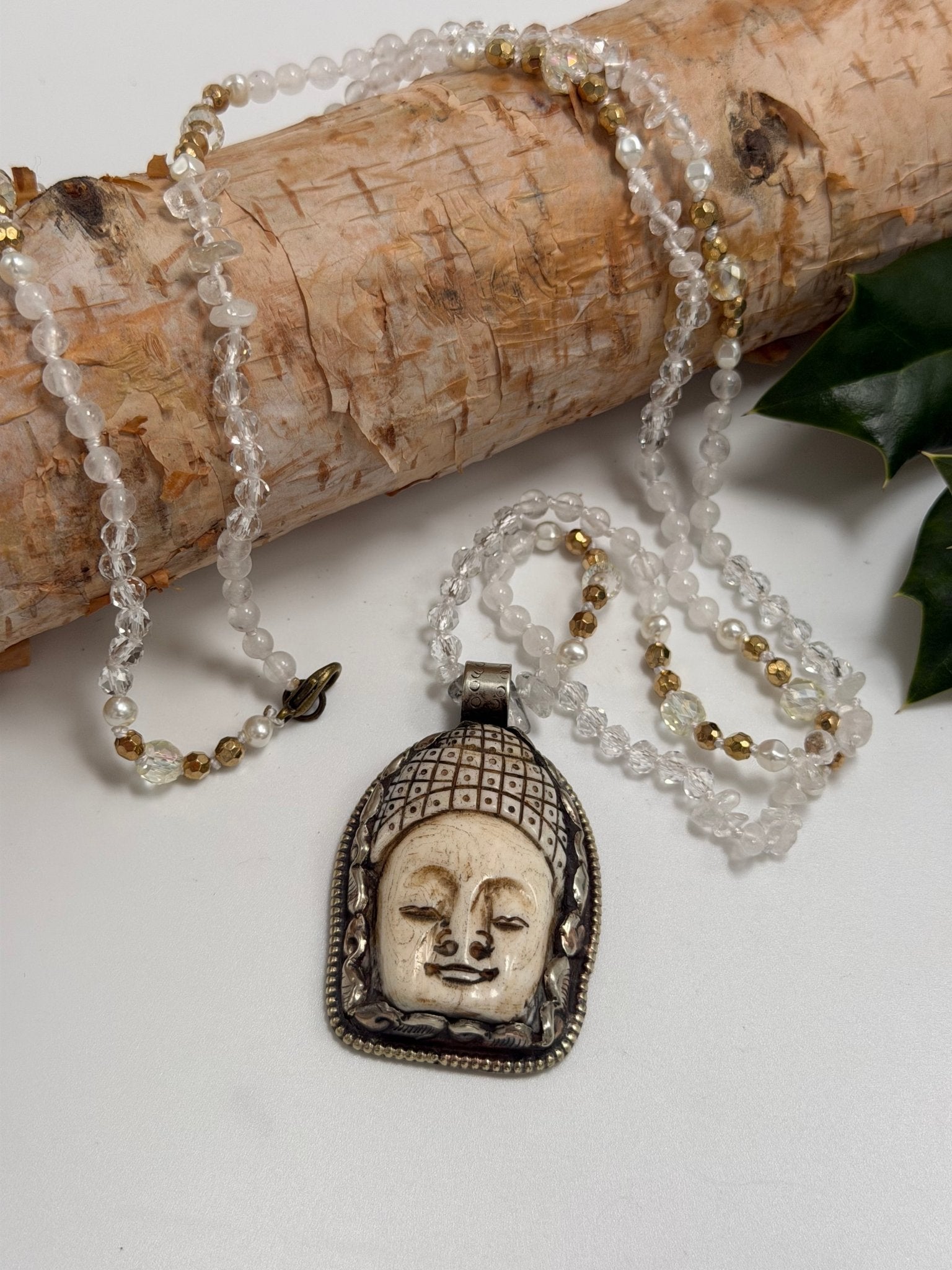 Happy Buddha Long Necklace - ivyandlavyboutique ivyandlavyboutique