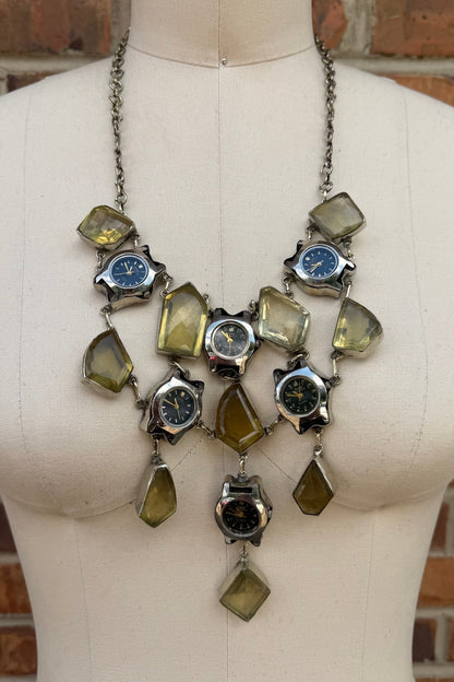 Have the Time - Watch Clock Necklace - ivyandlavyboutique ivyandlavyboutique