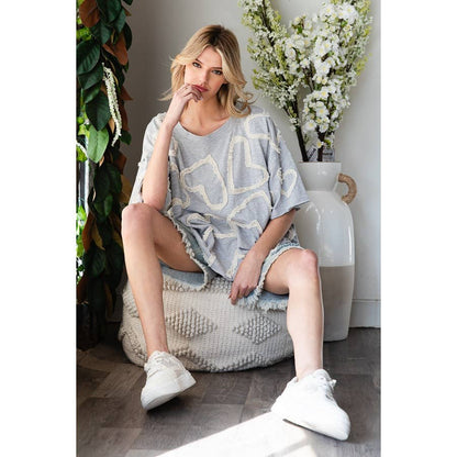 Hearts for You patchwork Funky Heart Top - ivyandlavyboutique Oli&Hali