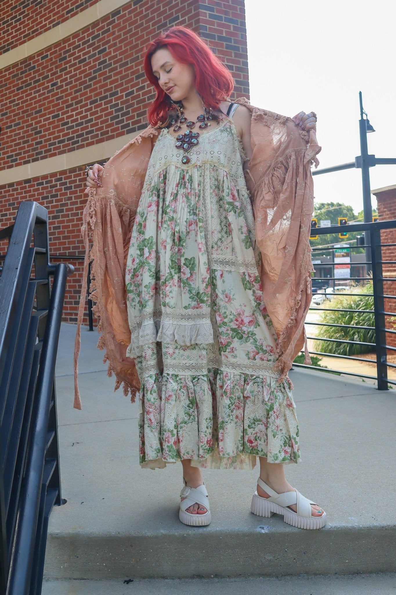 Heirloom Garden Dress - ivyandlavyboutique Jaded Gypsy