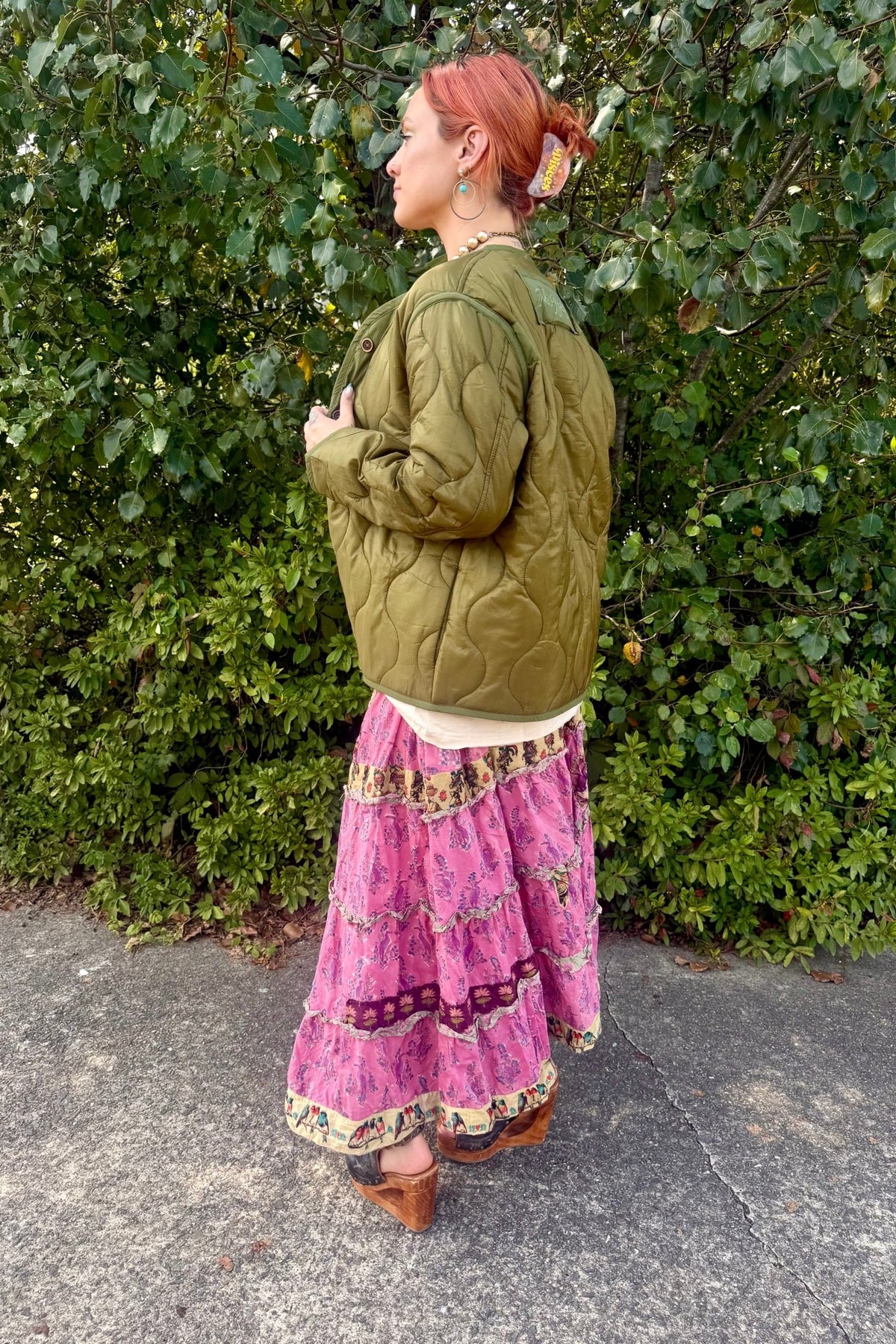 Hidden Trail Jacket in Solid Olive - ivyandlavyboutique Jaded Gypsy