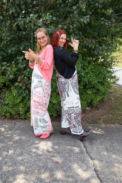 Hippie Flour Sack Wide Leg Overalls Onesie - ivyandlavyboutique Kathmandu Imports