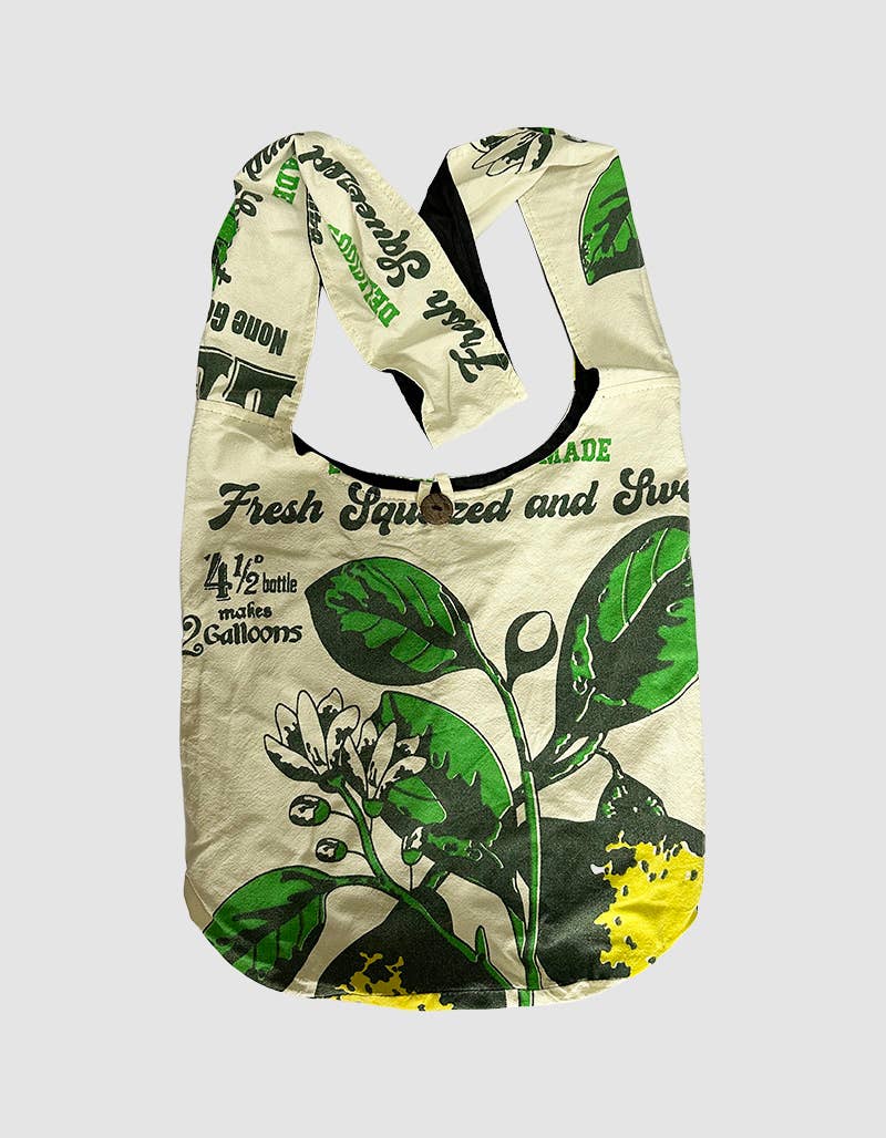 Hobo Bag in LEMON - ivyandlavyboutique Kathmandu Imports