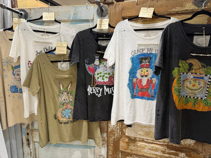 Holiday Rare Bird Tees - ivyandlavyboutique A Rare Bird Shop