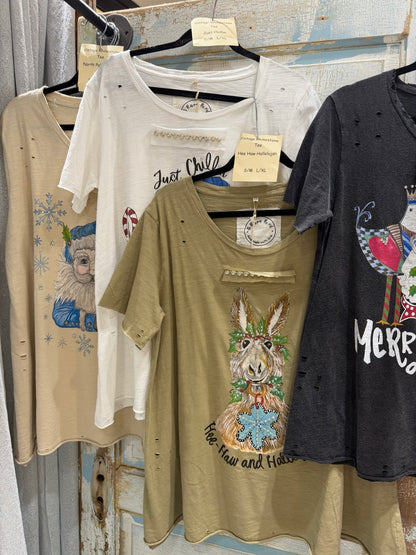 Holiday Rare Bird Tees - ivyandlavyboutique A Rare Bird Shop