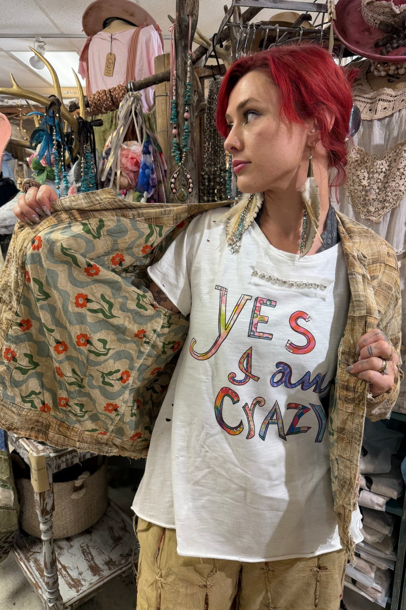 Honey Beige Floral Jacket - ivyandlavyboutique A Rare Bird Shop