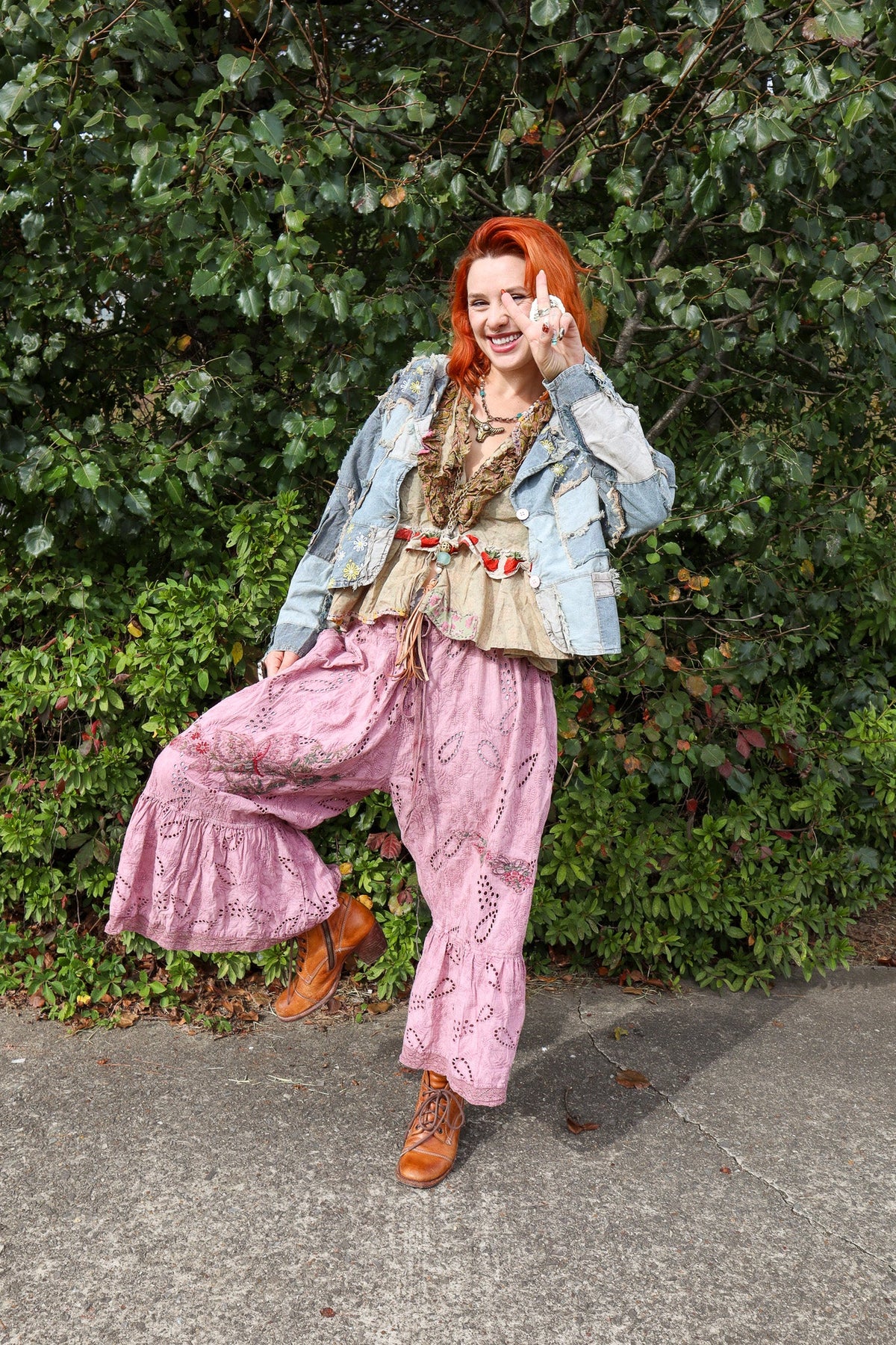 Honey Bloom Top in Moss - ivyandlavyboutique Jaded Gypsy