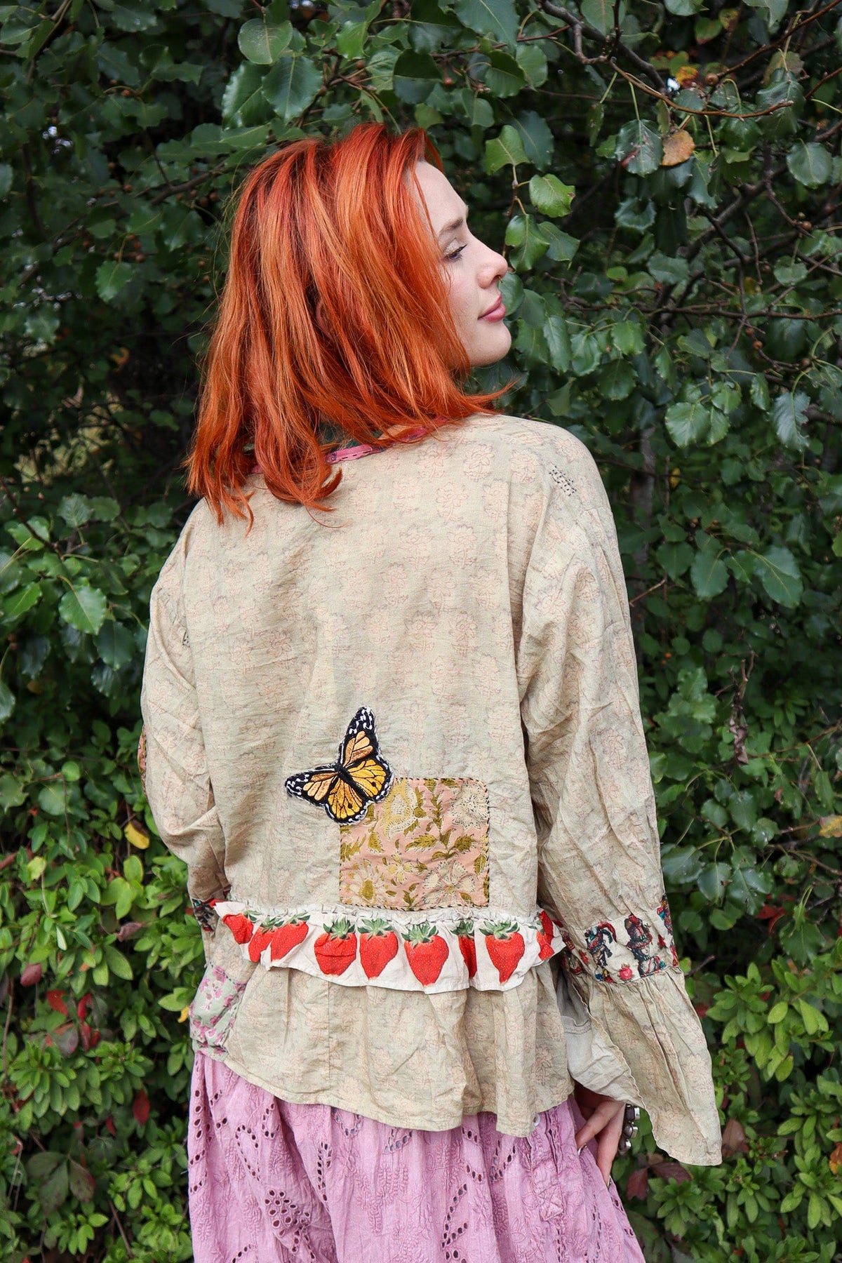 Honey Bloom Top in Moss - ivyandlavyboutique Jaded Gypsy
