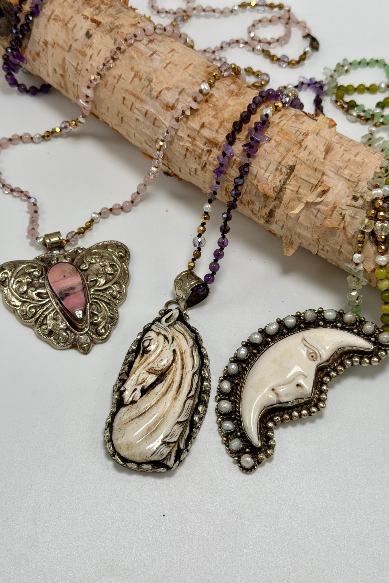 Horse Play Necklace - ivyandlavyboutique ivyandlavyboutique