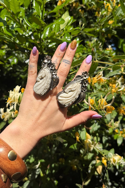 Horse with Flowers Ring - ivyandlavyboutique ivyandlavyboutique