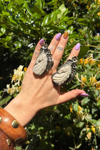 Horse with Flowers Ring - ivyandlavyboutique ivyandlavyboutique