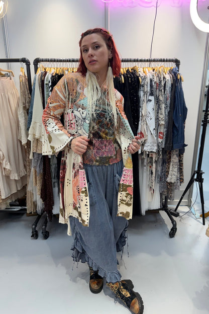 Howdy Jacket - ivyandlavyboutique Origami Apparel ~ Lace and Crochet inspired