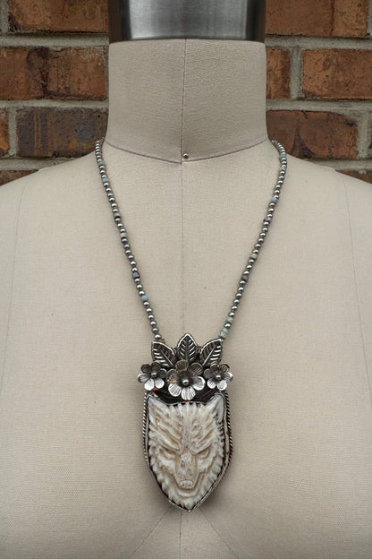 Howl For Me Necklace - ivyandlavyboutique ivyandlavyboutique