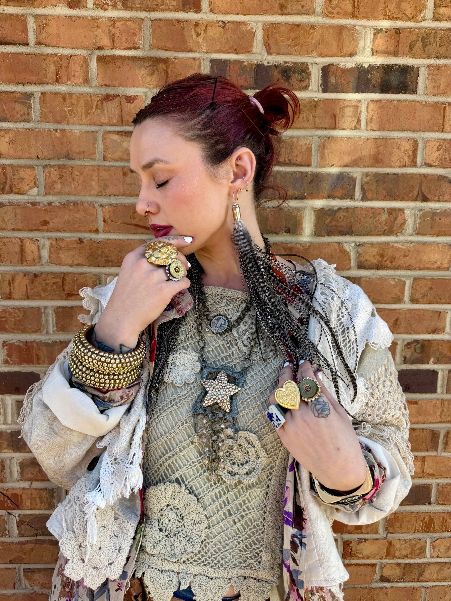 I’ll be your Sheriff Necklace - ivyandlavyboutique ivyandlavyboutique