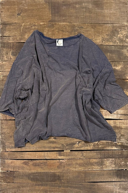 Sale - Be Free Cotton Oversized Mineral Washed Top
