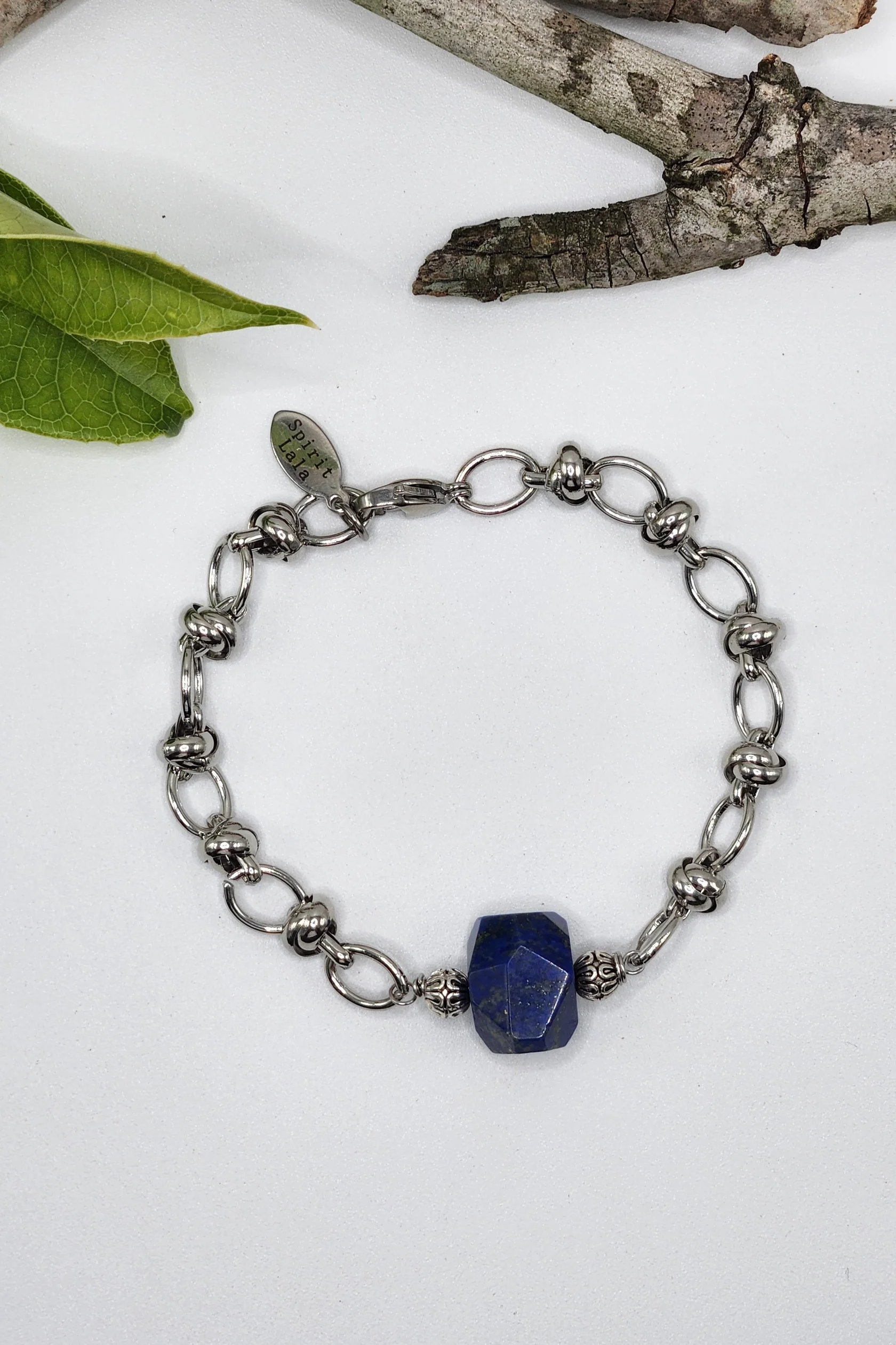One of a Kind: Large Lapis Bracelet