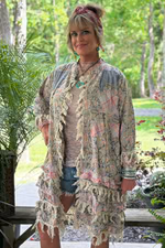 Cottage Views Ruffle Duster Jacket