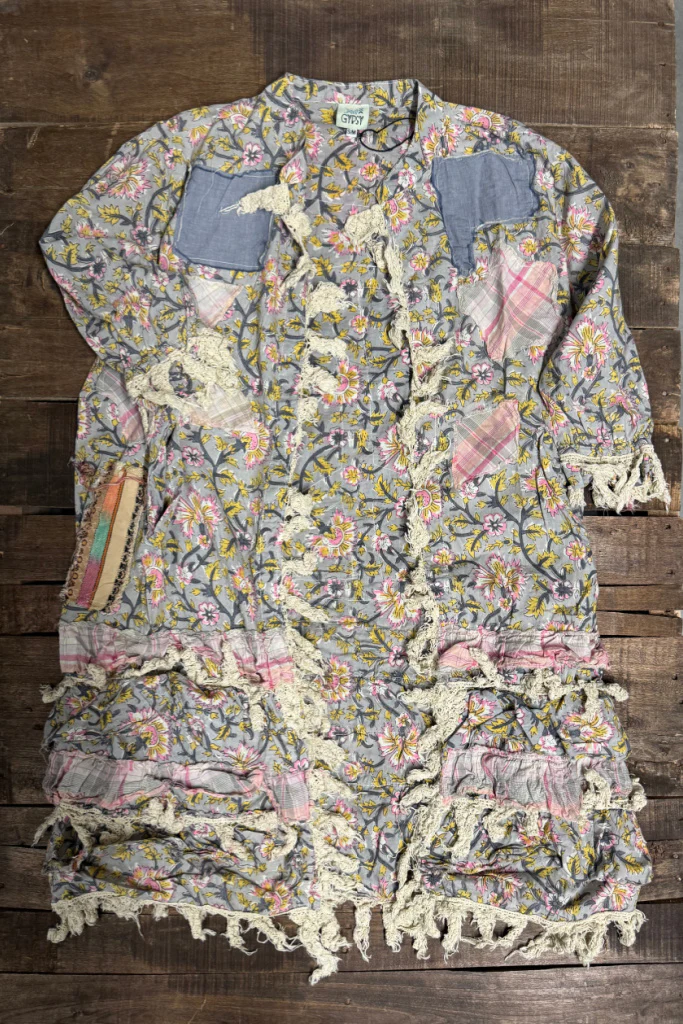 Cottage Views Ruffle Duster Jacket