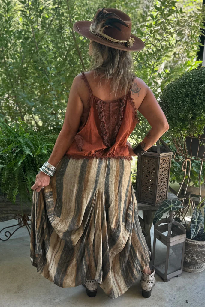 Sale - Evening Blues Skirt